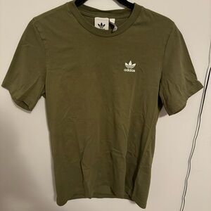 adidas Original’s Adicolor Trefoil Essentials Tee - Focus Olive H65673